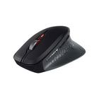 Cherry Stream Desktop Keyboard & Mouse Set - Black -Mouse with rubberized thumb rest in trendy Varanoi look