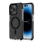 AXS PROShield Plus MagSafe Compatible Drop-tested Clear Case for Apple iPhone 15 Pro Max - Black-Sleek reinforced corners maximize shock absorption by creating an air cushion between your phone and any surface
