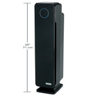 GermGuardian AC5350BCA True HEPA Elite Tower Air Purifier - Black-Simple no-tools assembly