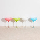 Table 12 4-Piece Mini Coupe Cocktail Glass Set - 5.8 oz - Assorted Colours-Fun mini coupe shape glasses for cocktail such as champagne, spirits and martinis