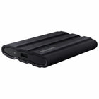 Samsung - T7 2TB USB 3.2 Gen. 2 Shield Portable SSD - Black-AES 256-bit hardware encryption