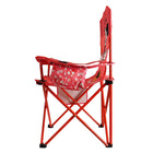 Danawares Adult Camp Chair with Cooler Bag - Minnie Mouse-Additional Storage Pockets: the chair is also equipped with storage pockets to store small items like your phone, keys, sunscreen, or other essentials, keeping them within easy reach