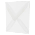 JAM Paper Square Translucent Vellum Invitation Envelopes - 3.125" x 3.125" - Clear - 25 Pack (2851291)-Quantity: 25 envelopes per pack