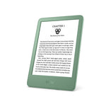 Amazon Kindle (2024 Release) - 16GB - Matcha Green-Effortless reading in any light – Read comfortably with a 6" glare-free display, adjustable front light – now 25% brighter at max setting – and dark mode