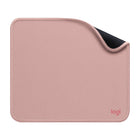 Logitech Studio Series Mouse Pad With Spill-Resistant Surface - Darker Rose-Move and glide effortlessly: The Studio Series mouse pad features a smooth, comfortable cloth surface with a fine weave for effortless, silent gliding on any surface whether in the office or at home