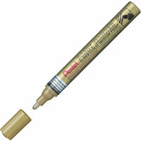 Pentel Paint Marker - Medium Point - Bullet Tip - Gold Ink-Quick Drying