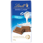 Lindt Swiss Classic Bar - Milk-Lindt’s signature smooth and creamy milk chocolate with a hint of caramel that delivers a decadent taste experience.