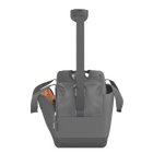 RovR TravelR 36 Can Soft Cooler Duffel with Shoulder Strap - Charcoal-Expandable mesh side pocket for water bottle 