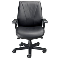 Nightingale Presider Mid Back Executive Chair - Black-ENERSORB seat and back foam conforms to your body and disperses your weight ergonomically to improve blood circulation and relieve pressure points