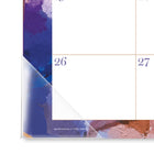 Cambridge 2026-27 Susan Standard Desk Pad - 22" x 17" - Bilingual-High-quality paper features superior ink bleed resistance