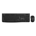 Intekview Wireless Bilingual Keyboard and Mouse - Black-Reliable wireless connection with a range of up to 10 meters, free from lag or interference.
