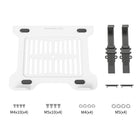 ShoppingAll VESA Laptop Mount Tray for Monitor Arms and Stands - White-[CUSTOMER SUPPORT] Our 24/7 contact email and toll-free phone number can be found on the box and user manual. Feel free to contact us at anytime if there are any questions or concerns. Please note that the Monitor stand arm is not included in the package.
