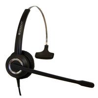 Spracht ZuM Monaural Headset for Desktop Phones (ZUMRJ9M)-Comfortable and sturdy, with leather/foam ear cushion
