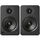 Kanto YU6 Powered Bookshelf Speakers with Bluetooth and Phono Preamp, Matte Black - 2 Pack-Easily connect to any vintage or modern day turntable with a built-in phono preamp