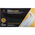 Superior Glove KeepKleen Latex Powder-Free Medical Gloves - White - Small - 100 Pack-8" length