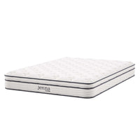 Modway Jenna 8" Innerspring and Foam Full Mattress-Quilted Pillow-Top Cover