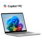Microsoft Surface Laptop 13" Copilot+ PC - Snapdragon X Plus - 512 GB SSD - 16 GB RAM - Platinum - English-Copilot+ PC – The fastest, most intelligent Surface laptops ever