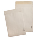 SupremeX Gummed Gusset Envelopes - FSC Certified - 32 lb - 9" x 12" x 1" - Natural Kraft - 250 Pack-Gusset Envelopes