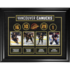 Vancouver Canucks Alumni Player Best of the Best Collage - Framed Print - 36" x 28"-Premium print framed