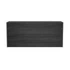 Manhattan Comfort Linda 72" Modern 6-Drawer Double Dresser - Charcoal Grey-Home Assembly Required (All Hardware Included)