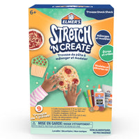 Elmer’s Stretch 'N Create Dough 9-Piece Kit - Snack Shack Kit - 3 Ways to Play-All-inclusive activity kit that lets you make a unique creation that stretches like slime and shapes like dough