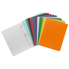 Merangue Report Cover - Assorted - 10 Pack-Includes 10 paper report covers in assorted colours