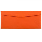 JAM Paper #10 Window Envelopes, 4 1/8 x 9 1/2, Orange Brite Hue Recycled, 1000 Pack-Dimensions: 4.13 x 9.5