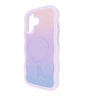 Kate Spade Wavy Compatible with MagSafe Case for iPhone 17 - Opal Glitter-Smooth-Touch Sides
