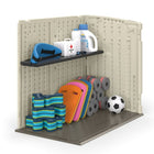 Suncast Large Horizontal Shed Shelf Kit-Exterior size: 50 in. W x 10.25 in. D x 1.25 in. H.