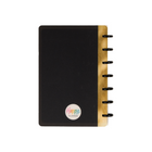 The Happy Planner 2027 Mini Disc Bound Dated Monthly Planner - 7.50" x 6.69" - Quiet Simplicity - English-Showcases elegant and timeless designs, durable covers, sturdy dividers, and a practical layout