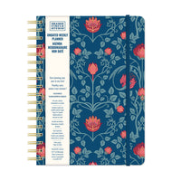 Orange Circle Studio Garden Renaissance Undated Tri-Tab Weekly/Monthly Planner - 9.67" x 7.48" - Assorted Colours - English-Use the undated weekly and monthly pages to start planning at any time of the year