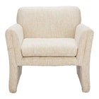 Zuo Dobra Accent Chair - Oatmeal Beige-Armrest support