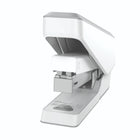 Fellowes LX840 Half Strip EasyPress Antimicrobial Stapler - White-Ergonomic grip, for easy, smooth stapling
