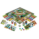 Masterpieces Puzzle Company World of Animals Opoly Junior Board Game-5