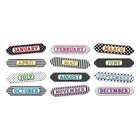 Ashley Productions Magnetic Die-Cut Timesavers & Labels - Months of the Year - Black and White - 3 Pack-Multi-purpose, use on any magnetic surface
