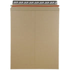 JAM Paper Photo Mailer Stiff Envelopes with Self Adhesive Closure, 11 x 13.5, Brown Kraft Recycled, 20 Pack (8866644g)-Brown
