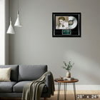 Elvis Presley Concert Cover with Silver Vinyl - Framed Print - 28" x 24"-Ready to hang - arrives fully assembled