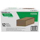 Cascades Pro Perform Briopack Singlefold Hand Towel - 1-Ply - Brown - 250 sheets - 12 pack-Ideal for e-commerce market and SMB