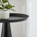 Modway Maren Round Side Table - Black-Versatile Accent Table