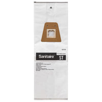 Sanitaire ST Premium Synthetic Bags - White - 5 Pack-Fits Models SC688, SC888, SC889