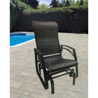 Dura Housewares Kansas Aluminium Frame Chair - Black-Modern, durable aluminium frame