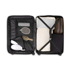 Swiss Mobility YVR Collection 26" Hardside spinner luggage - Hunter Green-Telescopic trolley handle with multi-stage locking heights