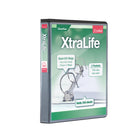 Cardinal XtraLife ClearVue Locking D-Ring Binder, Black, 1”-Interior pockets on the front and back