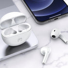 MyBat Pro Orbit True Waterproof Wireless Earbud - White-Portable and Stylish Case  Compact and lightweight charging case for easy travel and storage