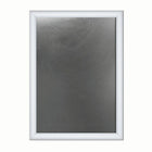 SECO Snap Poster Frame Case - 27 x 41 Inches - Silver-Quick snap spring hinged front load frame makes it quick and easy to switch posters and pictures