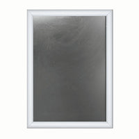 SECO Snap Poster Frame Case - 27 x 41 Inches - Silver-Quick snap spring hinged front load frame makes it quick and easy to switch posters and pictures
