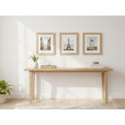 Decent Living Solid Wooden Picture Frame - 20" x 20" - Golden Teak - 2 Pack-Finish: Dark Luxury IOkan) or Natural Wood (Teak)