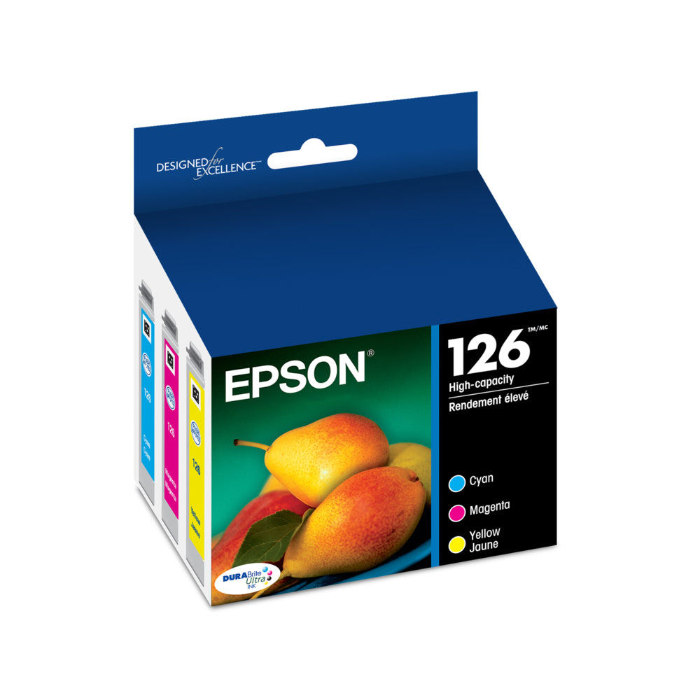 Epson 126 Ink Cartridges - High Capacity - Cyan/Magenta/Yellow