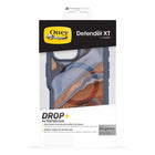 OtterBox Defender XT Clear Pro iPhone 16 - High Desert Marble-Built rugged yet thin with grippable rubber edges for secure carry & shock absorption