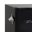 Frigidaire Retro Bar Fridge with Side Bottle Opener - 1.6 cu ft - Black-Adjustable wire shelf lets you customize your refrigerator to meet your food storage needs